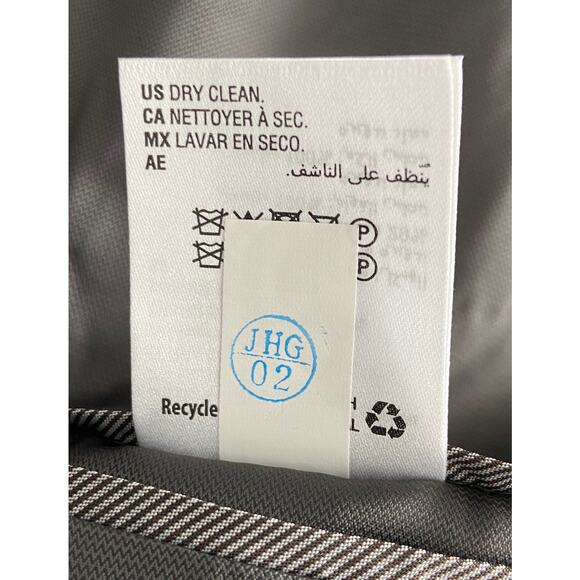 Alfani Men's 42 Regular Suit Jacket Classic Fit Stretch Solid Charcoal NEW - Picture 10 of 11